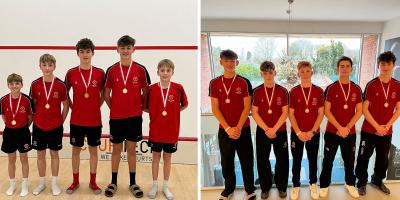 King's Squash Players Achieve the Double